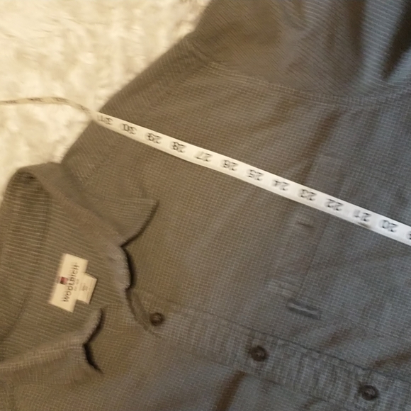 Woolrich men's size XL 100% cotton medium weight long sleeve shirt - Picture 4 of 8